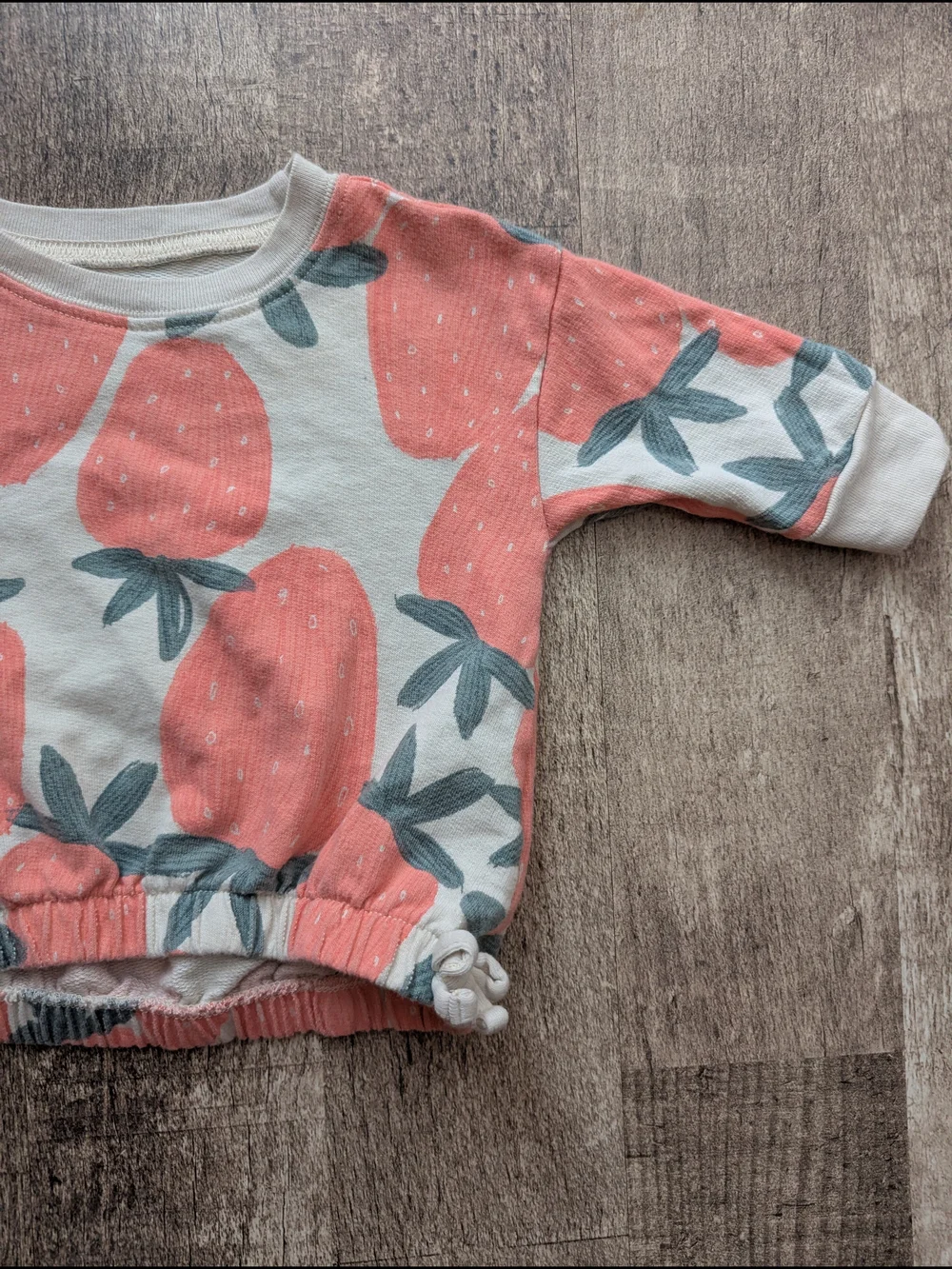 Carter's Strawberry Print Pullover Top